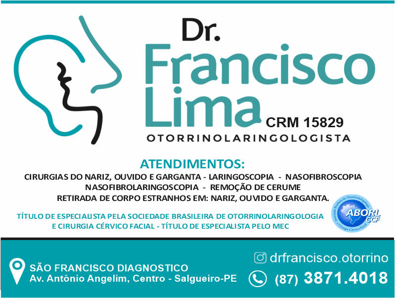 Dr Francisco Lima  - Otorrinolaringologista