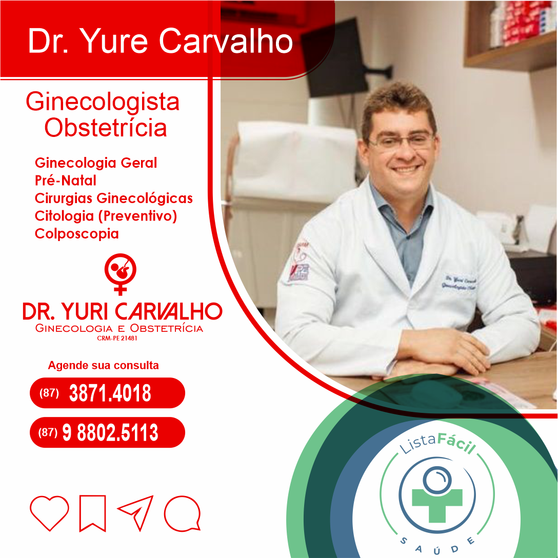 Dr Yure Carvalho - Ginecologista...