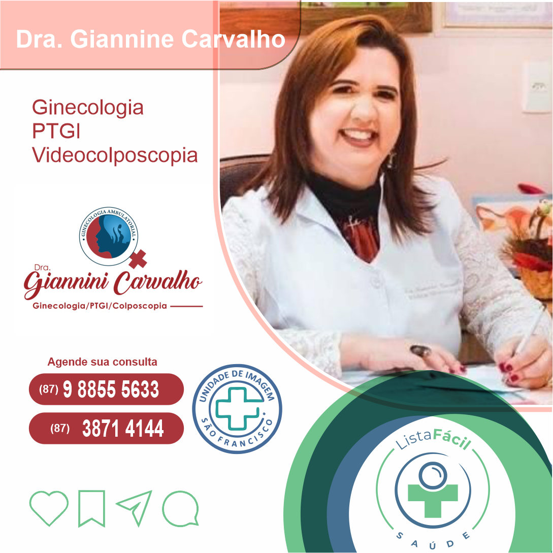 Dra Giannini Carvalho - Gonecologista
